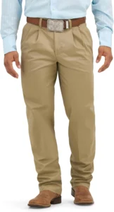 Wrangler Riata, calças casuais de corte relaxed para homem
