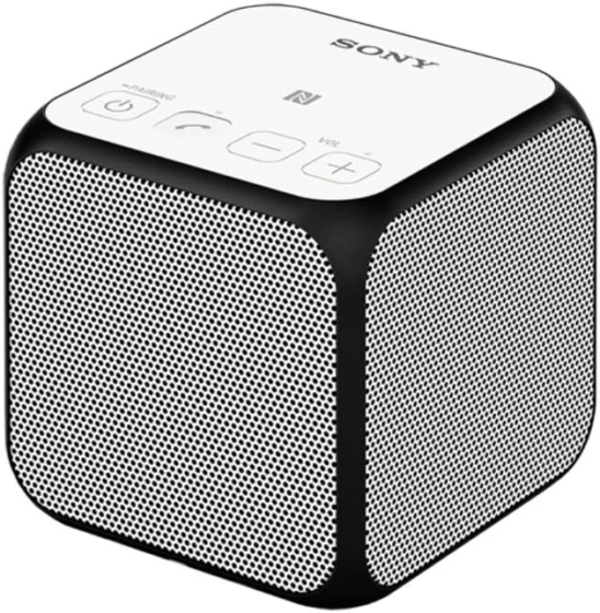 Sony SRS-X11, coluna Bluetooth portátil de 10 W, branca