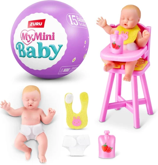 ZURU My Mini Baby Série 2, bebé em miniatura surpresa