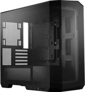 MSI MAG PANO M100L PZ, caixa PC gaming Micro-ATX com vidro panorâmico