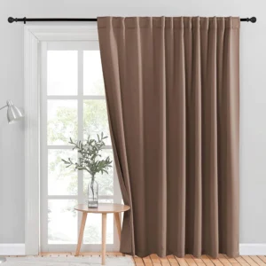 Nicetown, cortinas opacas térmicas para porta de pátio