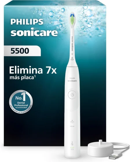 Philips Sonicare 5500, escova de dentes elétrica sónica