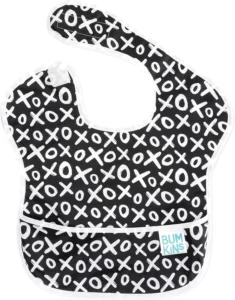 Bumkins Superbib, babete para meninas, pacote de 3