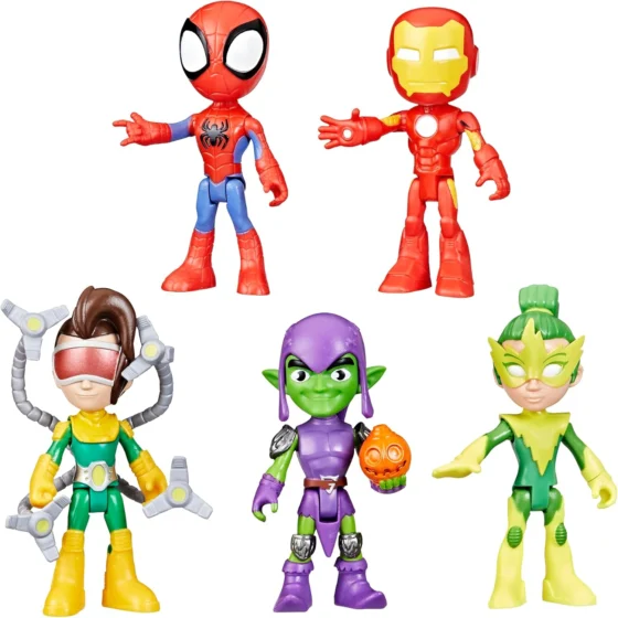 Hasbro Spidey and His Amazing Friends, 5 figuras de ação