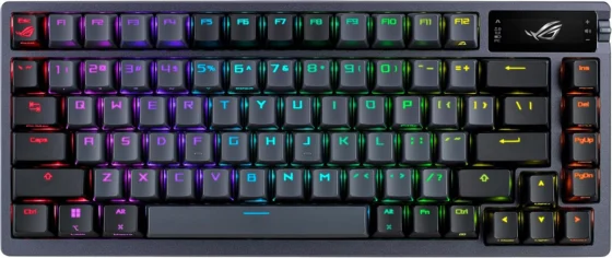 ASUS ROG Azoth, teclado mecânico gaming 75% com Bluetooth
