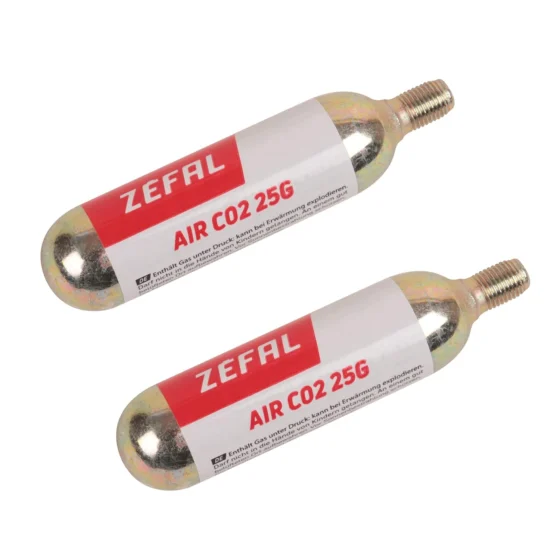 Zéfal, cartucho de CO2 de 25 g com rosca