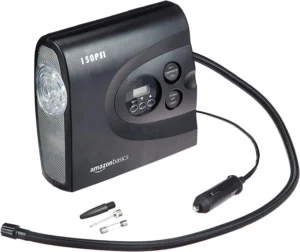 Amazon Basics Compressor de ar portátil, inflador de pneus compacto