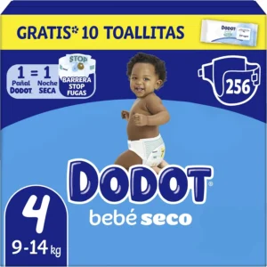 Dodot Bebé-Seco, fraldas tamanho 4, 9-14 kg