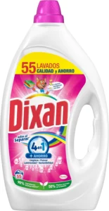 Dixan Gel Adeus à Separação Total 4+1, limpeza, luminosidade
