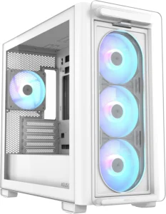 ASUS A21 Plus, caixa mATX branca