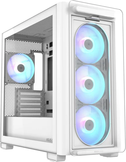 ASUS A21 Plus, caixa mATX branca