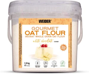 Weider Oat Gourmet, farinha de aveia, chocolate branco