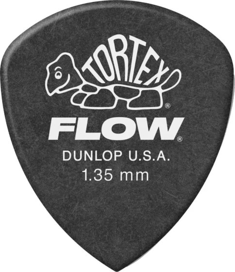 Jim Dunlop Tortex Flow Standard, 72 palhetas de 1,35 mm