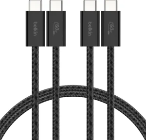 Belkin, pack de 2 cabos USB-C para USB-C de 1,5 m