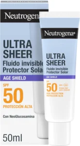 Neutrogena Ultra Sheer, protetor solar fluido SPF 50, 50 ml
