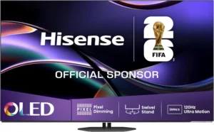Hisense 65A85N, TV OLED Smart de 65 polegadas 120 Hz