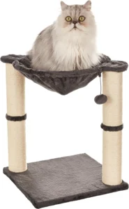 Amazon Basics, árvore para gatos com recinto e rede