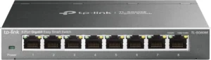 TP-Link TL-SG608E, switch Ethernet Gigabit de 8 portas