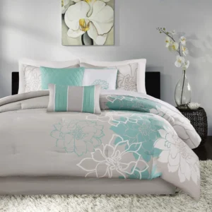 Madison Park, conjunto de roupa de cama queen, 7 peças