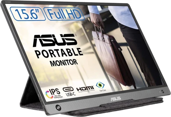 ASUS ZenScreen GO MB16AHP, monitor portátil USB-C de 15,6 polegadas