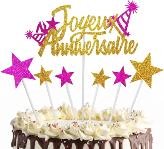 Roledy, topper de bolo para aniversário de menina e mulher