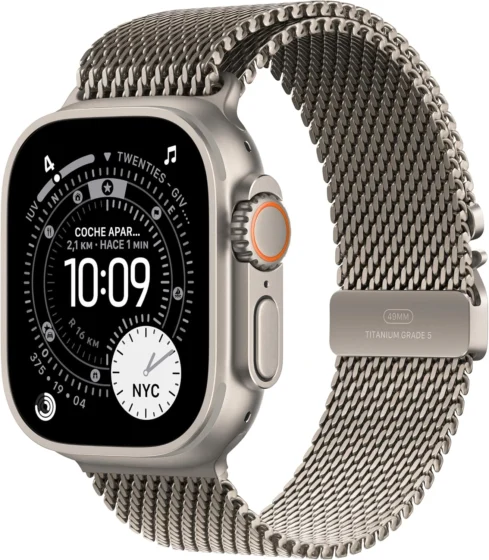 Apple Watch Ultra 3, relógio GPS + Cellular de 49 mm