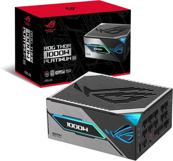 ASUS ROG Thor 1000 W Platinum III, fonte de alimentação