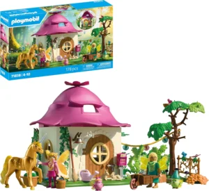 PLAYMOBIL Magic Unicorns, casa de fadas e unicórnio dourado