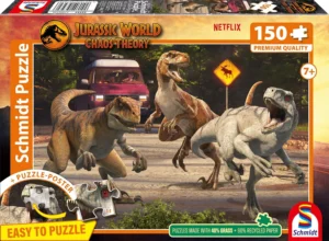 Schmidt Spiele 56562 Jurassic World Puzzle infantil, multicolorido
