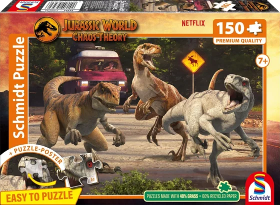 Schmidt Spiele 56562 Jurassic World Puzzle infantil, multicolorido