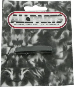 Allparts BN BathLine 00G, porca de grafite para Gibson