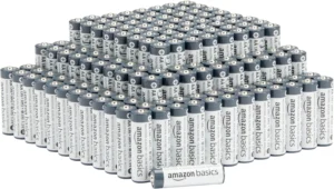 Amazon Basics, pilhas alcalinas AA, pacote de 150