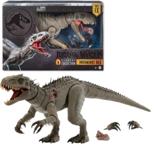 Mattel Jurassic World Indominus Rex, figura de dinossauro