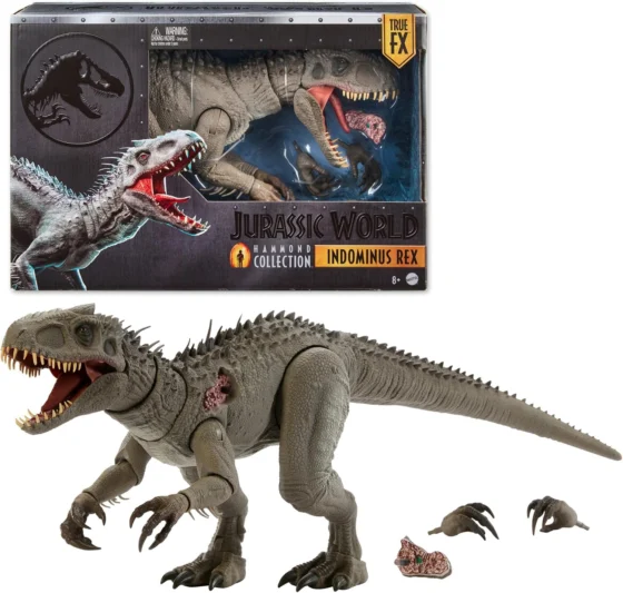 Mattel Jurassic World Indominus Rex, figura de dinossauro
