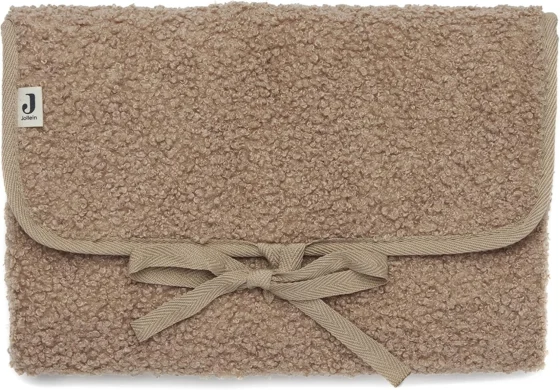 Jollein 096-001-66067 Boucle/Schleife Biscuit, Mudador 71 x 50 cm