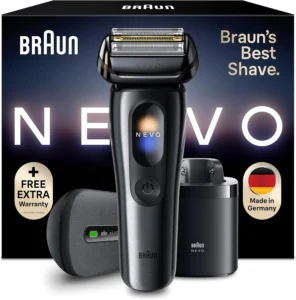 Braun NEVO17015C, máquina de barbear elétrica para homem