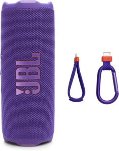 JBL Flip 7, coluna Bluetooth portátil impermeável, roxo
