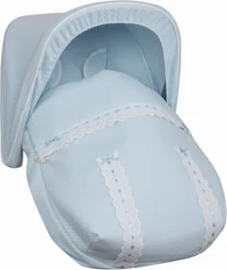 Babyline, saco porta-bebés universal em piqué celeste