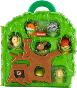 Fisher-Price Little People, mala com amigos da floresta