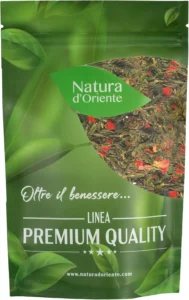 Natura d'Oriente, chá verde com flores de romã, 150 g