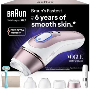 Braun Skin i·expert PL7442, depilador IPL, branco