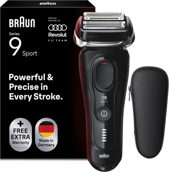 Braun Series 9 Sport 9100si, barbeador elétrico para homem