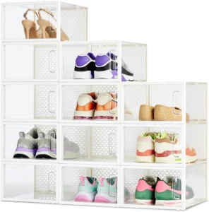 Amazon Basics, caixa para sapatos média, embalagem de 12
