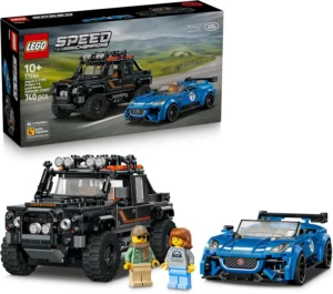 LEGO Speed Champions Jaguar Project 7 e Land Rover Defender