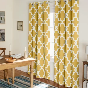Textiles Almagamated, cortinas opacas, 52 x 108 polegadas