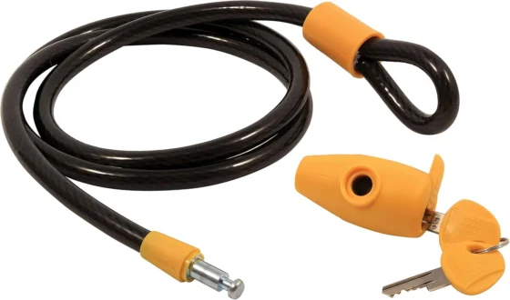 Camco PowerGrip, cadeado de cabo retrátil de 60 polegadas