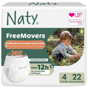Eco by Naty, fraldas pants tamanho 4 (8-15 kg), 22 unidades