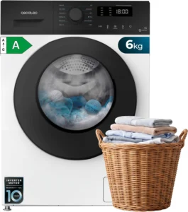 Cecotec Bolero DressCode 6150, máquina de lavar de 6 kg