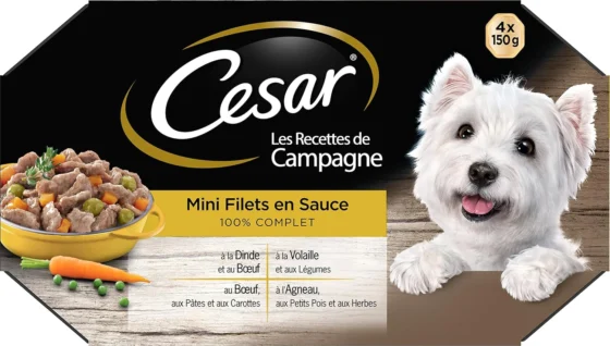 Cesar Les Recettes de Campagne, 6 x 4 barquettes de 150 g