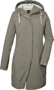 Killtec G.I.G.A. DX, parka softshell com capuz para mulher